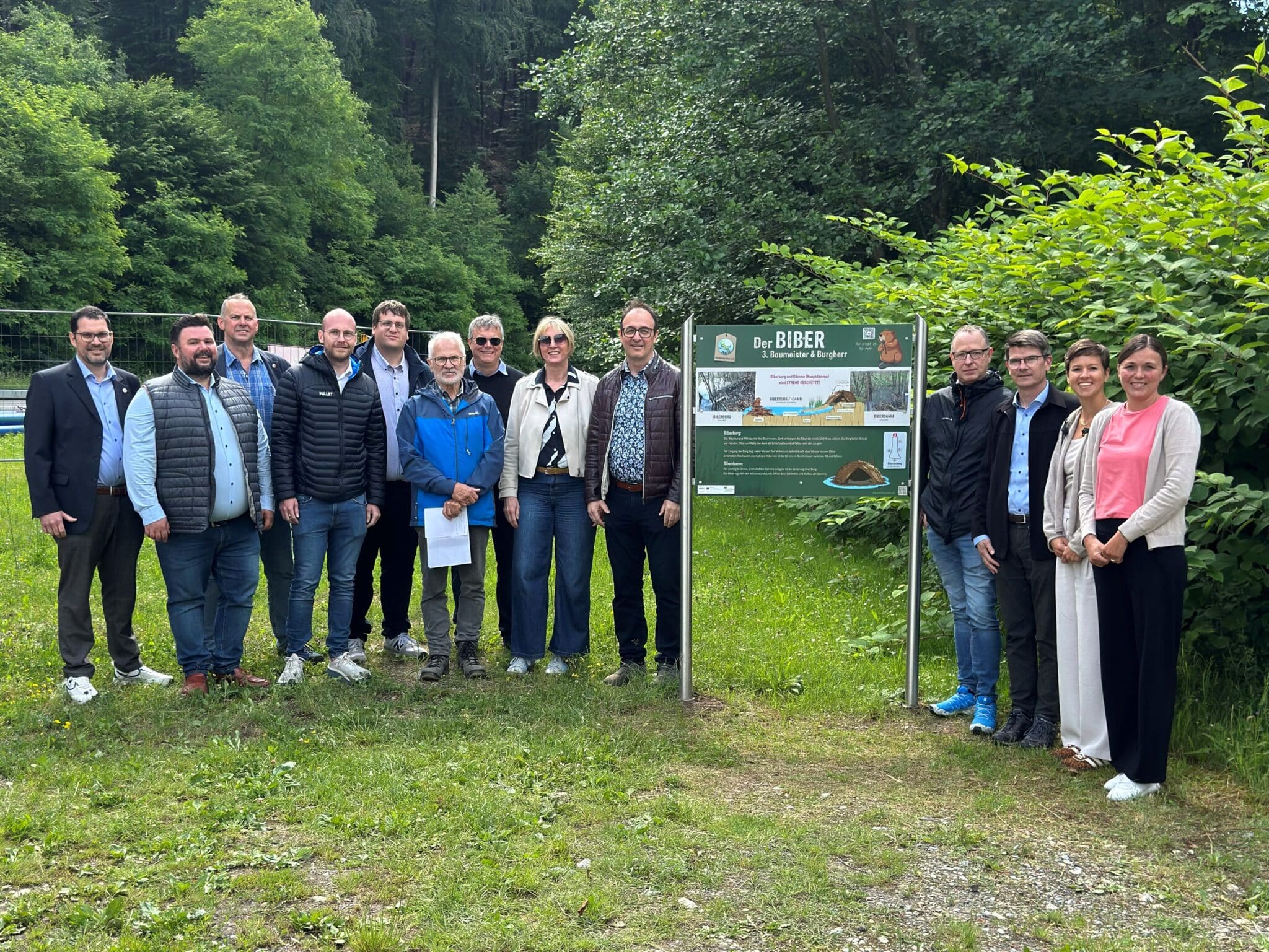 Gruppenbild Biberpfad2